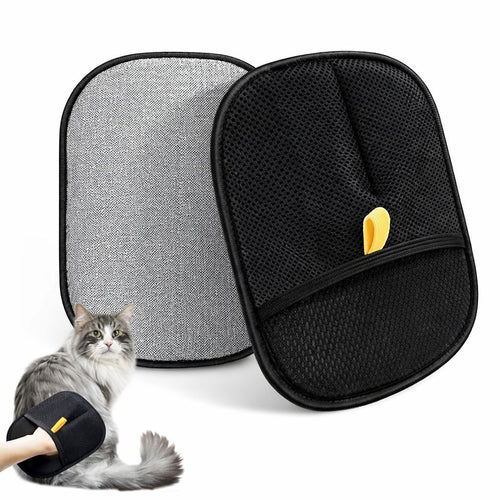 Pet Hair Removal Gloves, Static-Enhanced Pet Hair Removal Mitt.